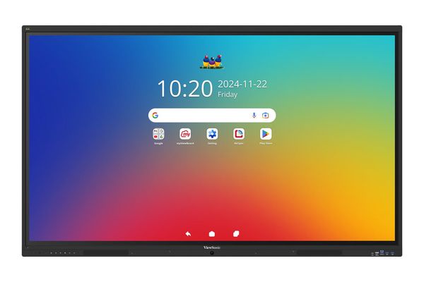 Viewsonic IFP6541-1-1C interactive whiteboard 165.1 cm (65") 3840 x 2160 pixels Touchscreen Black