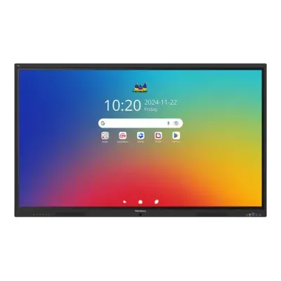 Viewsonic IFP6541-1-1C interactive whiteboard 165.1 cm (65") 3840 x 2160 pixels Touchscreen Black - Thumbnail 2