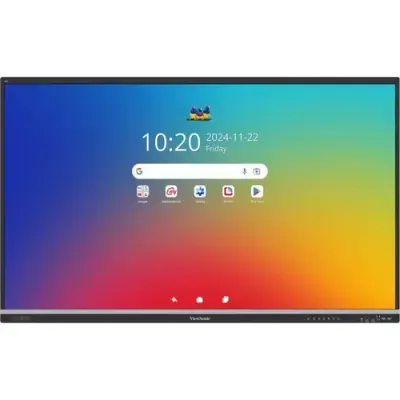 Viewsonic IFP6551-3C interactive whiteboard 165.1 cm (65") 3840 x 2160 pixels Touchscreen Black