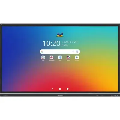 Viewsonic IFP7551-3C interactive whiteboard 190.5 cm (75") 3840 x 2160 pixels Touchscreen Black - Thumbnail 2