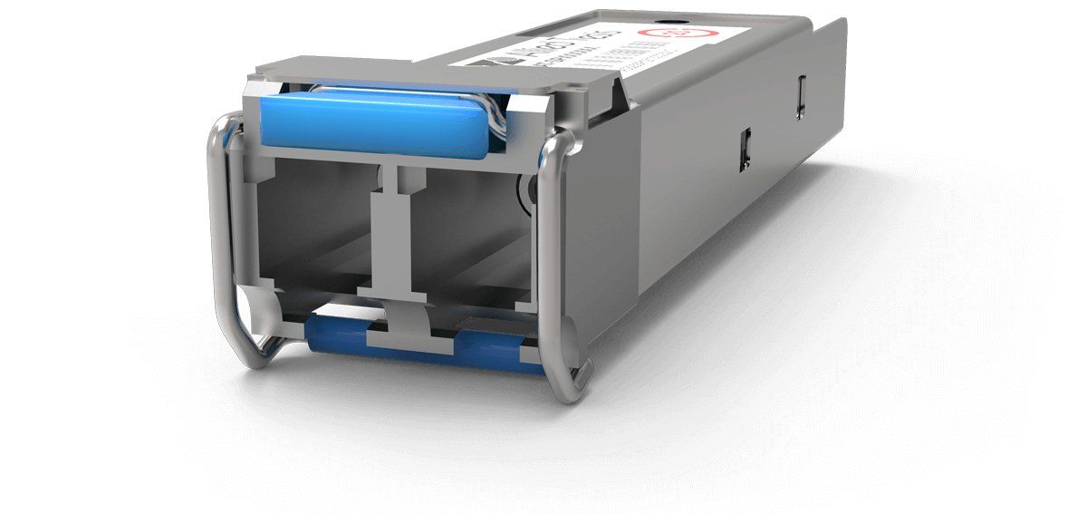 Allied Telesis AT-SPLX10A. SFP transceiver type: Fiber optic Maximum data transfer rate: 1000 Mbit/s Interface type: SFP. Product colour: Silver Housing material: Metal. Quantity per pack: 1 pc(s) - Image 1