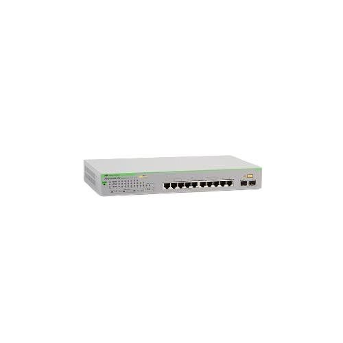 Allied Telesis AT-GS950/10PS V2-50 network switch Unmanaged Gigabit Ethernet (10/100/1000) Power over Ethernet (PoE) Grey - Image 1