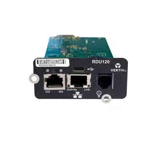 Vertiv Liebert IntelliSlot RDU120 Internal Ethernet 1000 Mbit/s - Image 1