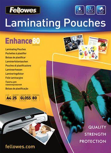 Fellowes 53962 laminator pouch 25 pc(s) - Image 1