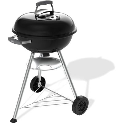 WEBER Compact 47 cm Portable Kettle Charcoal BBQ - Black