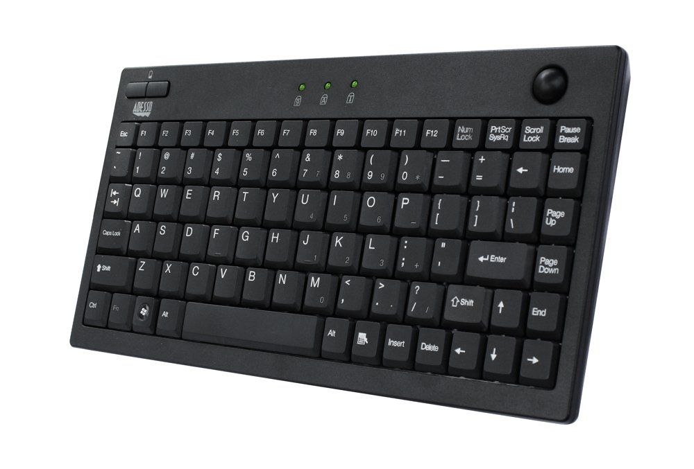 Adesso AKB-310UB keyboard USB QWERTY Black - Image 1