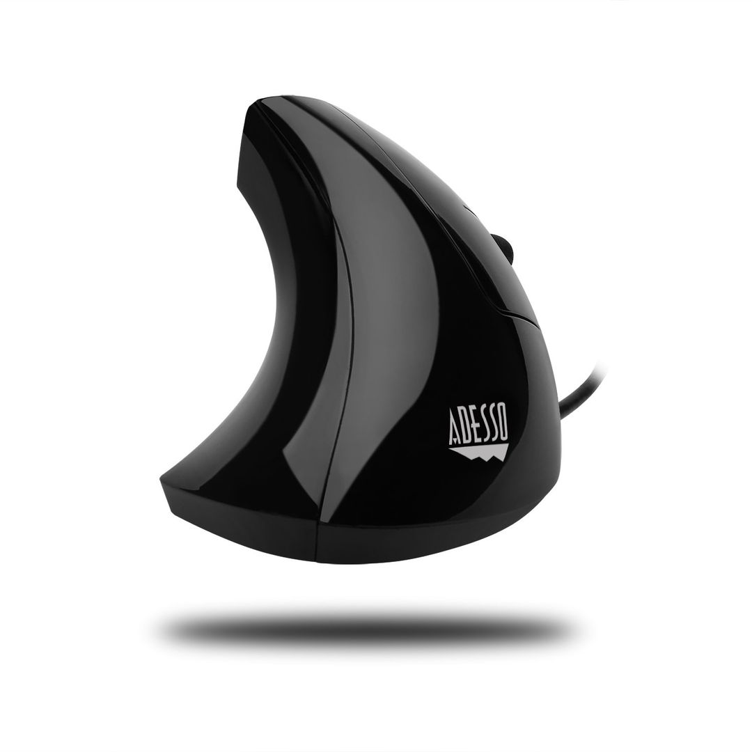 Adesso iMouse E1 - Vertical Ergonomic Illuminated Mouse - Image 1