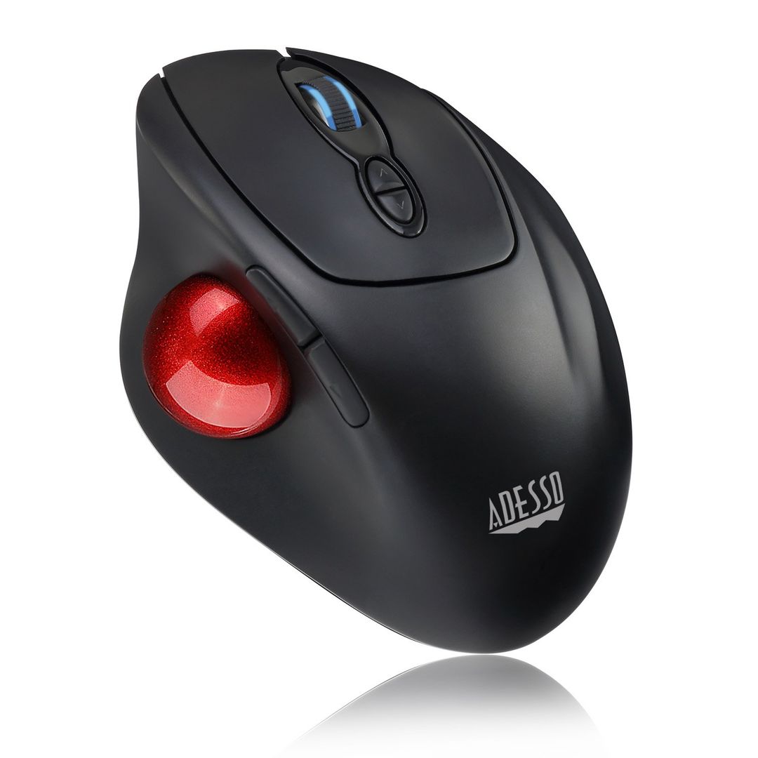 Adesso iMouse T30 - Wireless Programmable Ergonomic Trackball Mouse - Image 1