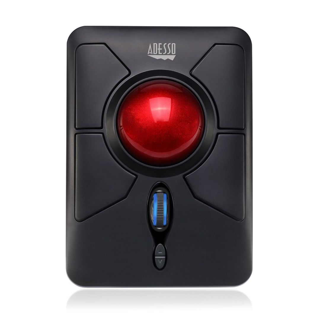 Adesso iMouse T50 - Wireless Programmable Ergonomic Trackball Mouse - Image 1