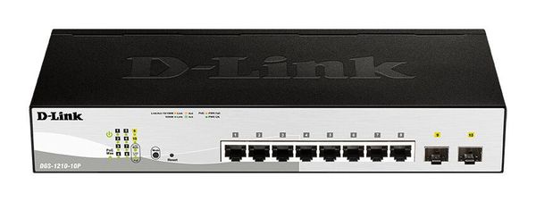 D-Link 10-Port Gigabit Smart Managed Switch including 2x SFP ports
