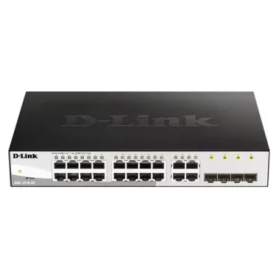 D-Link 20-Port Gigabit Smart Managed Switch including 4 SFP ports