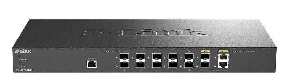 D-Link 10-port 10G SFP+ and 2-port 10GBASE-T/SFP+ Multi-Gigabit Smart Managed Switch - Image 1