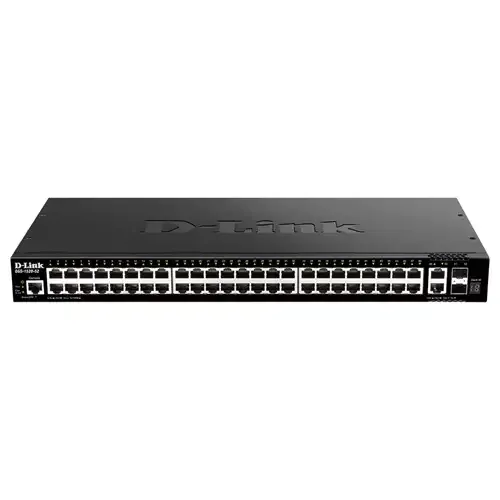 D-Link 48-Port Gigabit Stackable Smart Managed Switch with 2 x 10GBase-T Ports & 2 x 10G SFP+ - Image 1