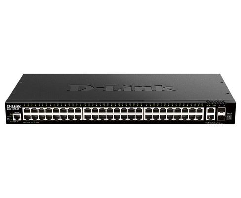 D-Link 48-Port Gigabit Stackable Smart Managed Switch with 2 x 10GBase-T Ports &amp; 2 x 10G SFP+ - Thumbnail 2