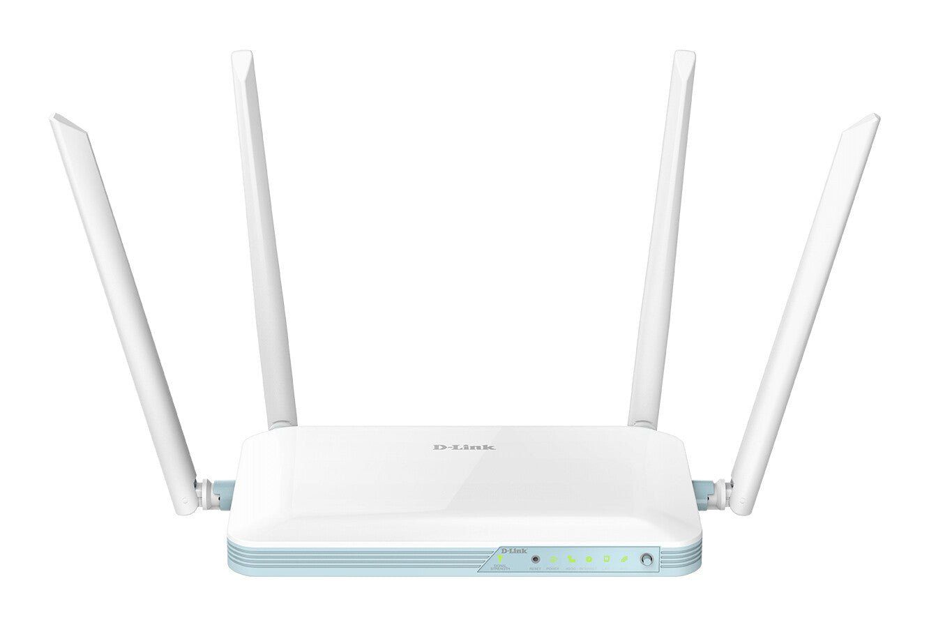 D-Link EAGLE PRO AI N300 4G Smart Router Wi-Fi 4 (802.11n) Single-band (2.4 GHz) Ethernet LAN 4G White Desktop/pole router - Image 1
