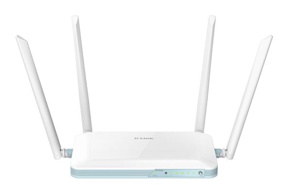 D-Link EAGLE PRO AI N300 4G Smart Router Wi-Fi 4 (802.11n) Single-band (2.4 GHz) Ethernet LAN 4G White Desktop/pole router