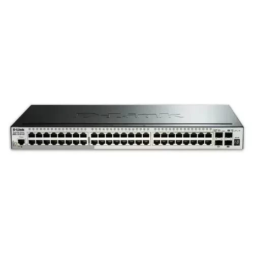 D-Link 52-Port Gigabit Stackable Smart Managed Switch including 4 x 10G SFP+ - Image 1
