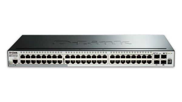 D-Link 52-Port Gigabit Stackable Smart Managed Switch including 4 x 10G SFP+ - Thumbnail 2