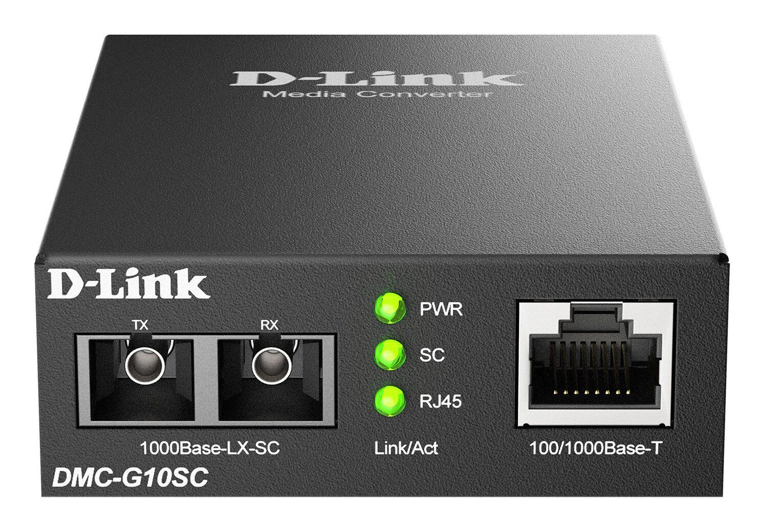 D-Link 100/1000BaseT to 1000BaseLX (SC) Single-mode Media Converter (10 km) - Image 1