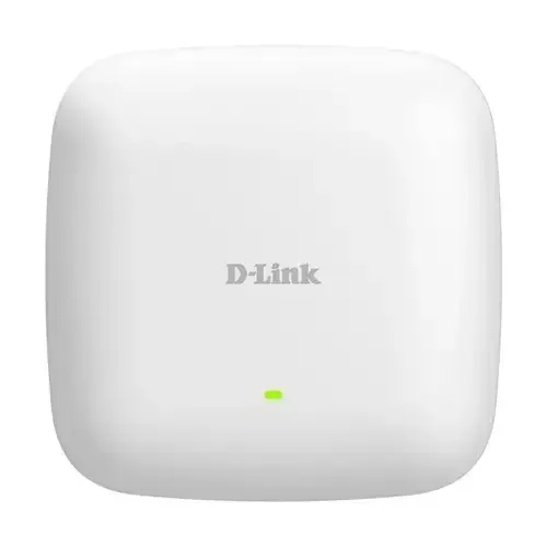 D-Link AX3000 Wi-Fi 6 Dual-Band PoE Access Point 2.4 GHz 5 GHz 3000 Mbit/s SNMP SNMPv2 SNMPv3 WEP WPA WPA2 WPA3 1010010002500 Mbit/s - Image 1