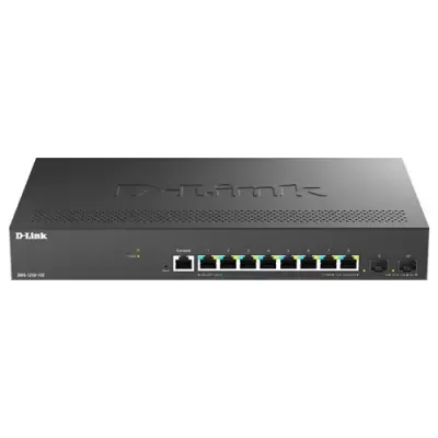 D-Link 10-Port Multi-Gigabit Smart Managed Switch including 8 x 2.5G & 2 10G SFP+ - Thumbnail 2