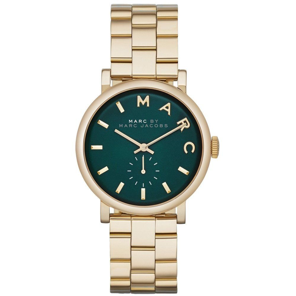 Marc Jacobs MBM3245 Baker Green Dial Gold-tone Women's Watch - Image 1