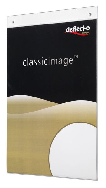 Deflecto 47001 sign holder/information stand A4 Polystyrene (PS) Transparent