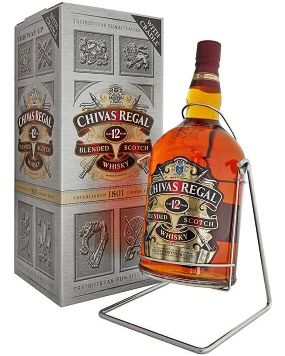 Chivas Regal 12 Year Old / Large Bottle Blended Scotch Whisky - Image 1