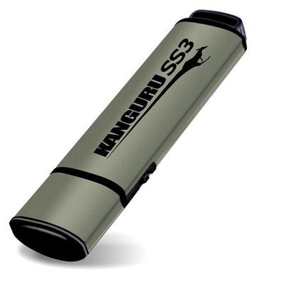 iStorage Kanguru SS3 SuperSpeed USB3.0 16GB |Secure Flash Drive| Physical Write Protect Switch | Windows Ready Boost compatible | Simple Driverless Setup | Plug and Play - Thumbnail 2