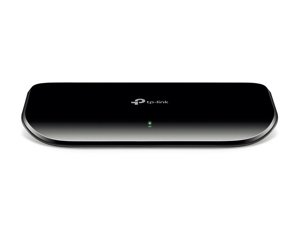 TP-Link TL-SG1008D network switch Unmanaged Gigabit Ethernet (10/100/1000) Black - Image 1