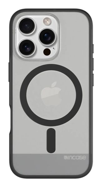 Incase INPH190402-BLK mobile phone case 16 cm (6.3") Cover Black, Translucent