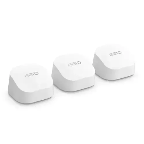 eero 6+ wireless router 2.5 Gigabit Ethernet Dual-band (2.4 GHz / 5 GHz) White - Image 1
