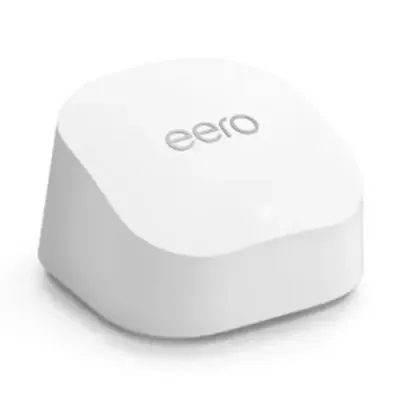 eero 6+ wireless router 2.5 Gigabit Ethernet Dual-band (2.4 GHz / 5 GHz) White