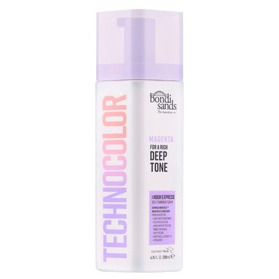 Bondi Sands Techno 1 Hour Express Self Tanning Foam Magenta 200ml - Thumbnail 3
