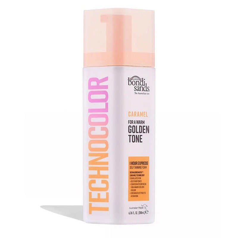 Bondi Sands Techno 1 Hour Express Self Tanning Foam Caramel 200ml - Image 1