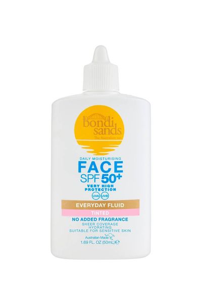 Bondi Sands SPF50+ Fragrance Free Sunscreen Matte Tinted Face Lotion 75ml - Thumbnail 2
