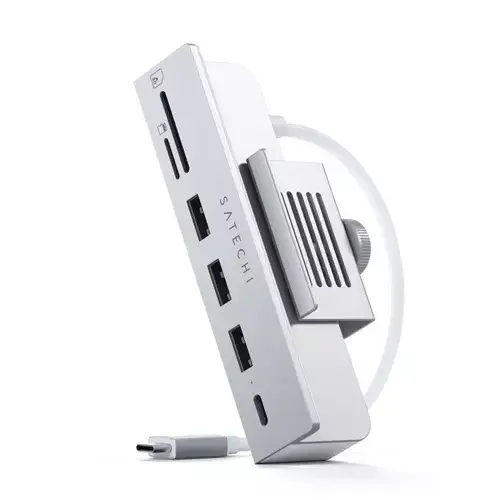 Satechi ST-UCICHS laptop dock/port replicator USB 3.2 Gen 1 (3.1 Gen 1) Type-C Silver - Image 1