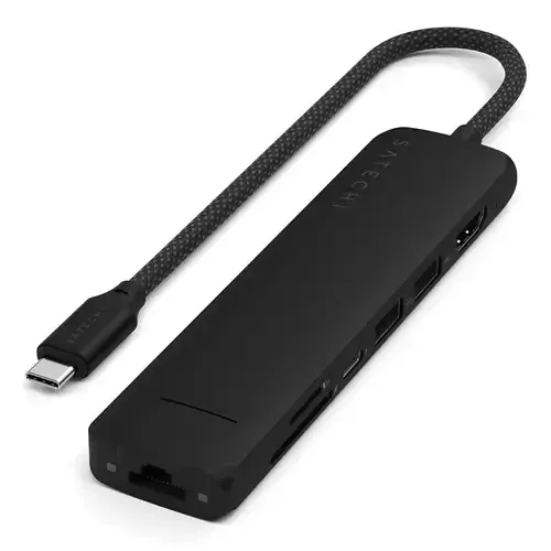 Satechi ST-P7SK interface hub USB Type-C 10000 Mbit/s Black - Image 1