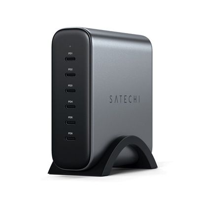 Satechi ST-C200GM-EU mobile device charger Universal Grey AC Indoor - Thumbnail 2