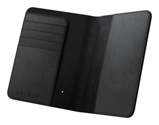 Satechi FindAll passport cover Black Vegan leather - Thumbnail 2