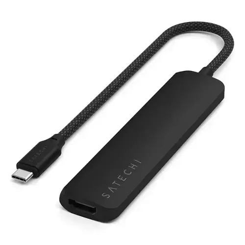 Satechi ST-P6SK interface hub USB Type-C 10000 Mbit/s Black - Image 1