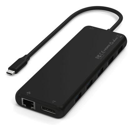 Satechi ST-P3D13K interface hub USB Type-C 10000 Mbit/s Black - Thumbnail 2