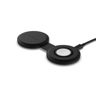 Satechi OntheGo 2-in-1 Headset Smartphone Smartwatch Black USB Wireless charging Fast charging Indoor - Thumbnail 2