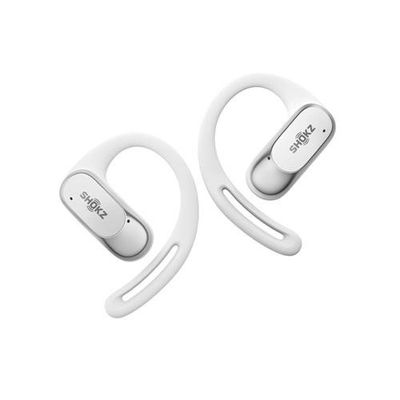 SHOKZ OpenFit Air weiss Headset Wireless Ear-hook Calls/Music/Sport/Everyday Bluetooth White