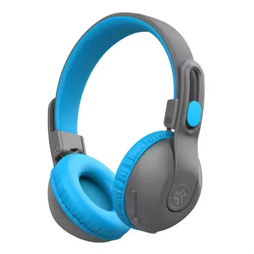 JLab JBuddies Studio 2. Product type: Headset. Connectivity technology: Wired & Wireless Bluetooth. Recommended usage: Calls/Music Product colour: Blue Grey - Image 1