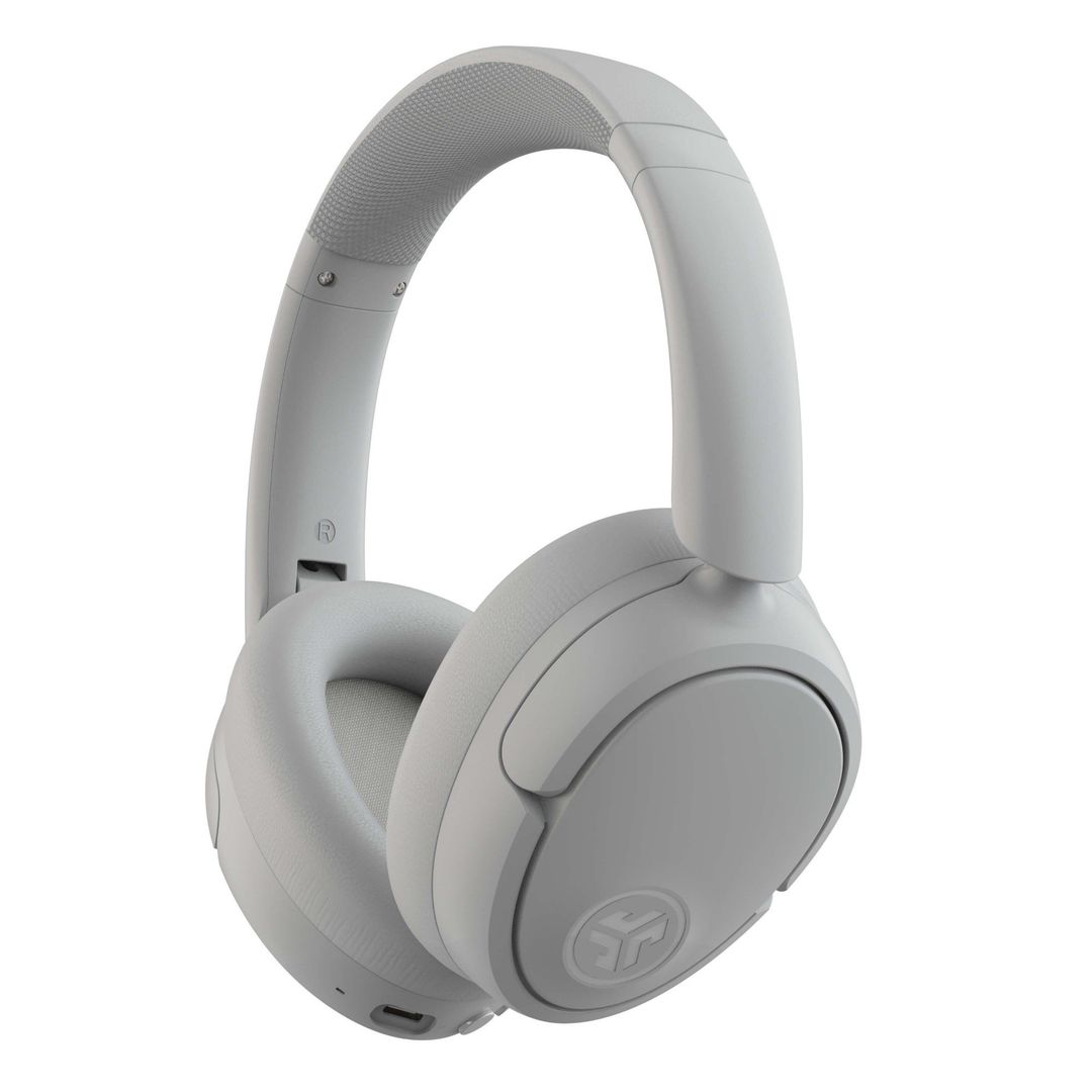 JLab Lux ANC Headset Wireless Head-band Music Bluetooth White - Image 1