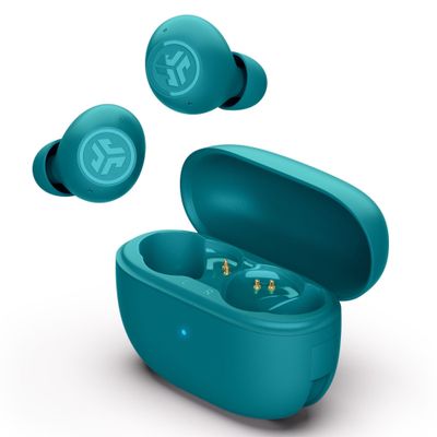 JLab Go Pop ANC Headset True Wireless Stereo (TWS) In-ear Calls/Music Bluetooth Teal - Thumbnail 2