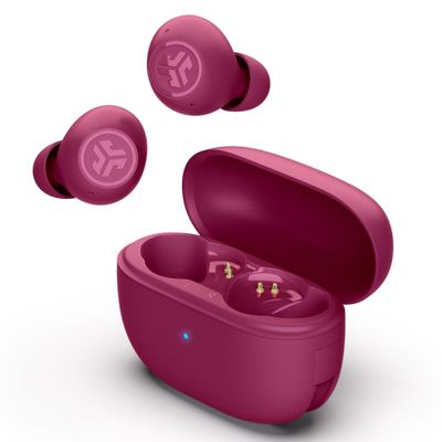 JLab Go Pop ANC Headset True Wireless Stereo (TWS) In-ear Calls/Music Bluetooth Fuchsia - Thumbnail 2