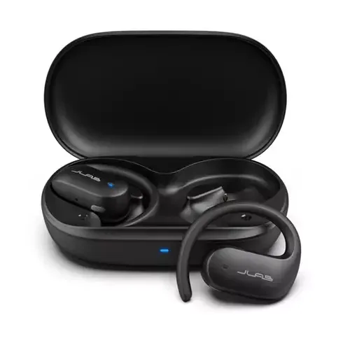 JLab Open Sport Headset True Wireless Stereo (TWS) In-ear Calls/Music/Sport/Everyday Bluetooth Black - Image 1