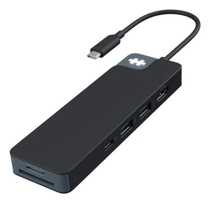 Targus HyperDrive Wired Dock 100 W Black MicroSD (TransFlash) 5 Gbit/s - Thumbnail 2